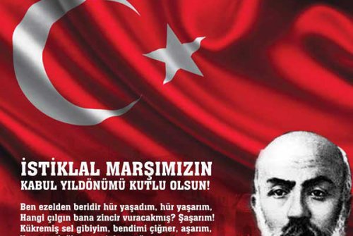 İSTİKLAL MARŞIMIZIN KABULÜ KUTLU OLSUN