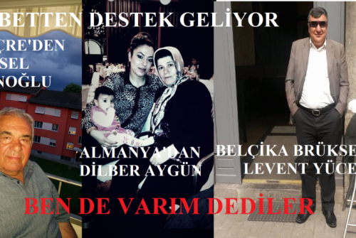 İSVİÇRE-ALMANYA VE BELÇİKA'DAN DESTEK VAR