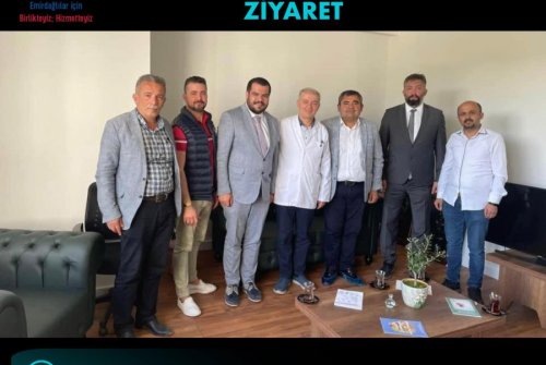Vakıf Başkanımız Dr.Veli Görkem Pala, Başkan Yardımcılarımız Dr.Mesut Donmaz, Ceylan Yavuz, Belger Biçer ve Yönetim Kurulu Üyelerimiz Kemal Çankırılı ve Süleyman Özkara; hemşehrimiz Prof.Dr.Aydın Yenilmez’i yeni iş yerinde ziyaret etti.