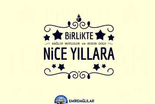 YENİ YILINIZ KUTLU OLSUN