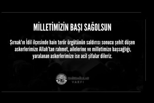 MİLLETİMİZİN BAŞI SAĞOLSUN