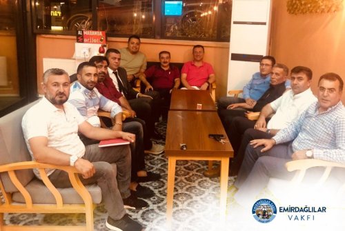 EMİRDAĞLILAR VAKFI EYLÜL AYI YÖNETİM KURULU  TOPLANTISINI GERÇEKLEŞTİRDİ