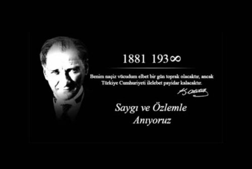 ATAMIZI SAYGI VE RAHMETLE ANIYORUZ