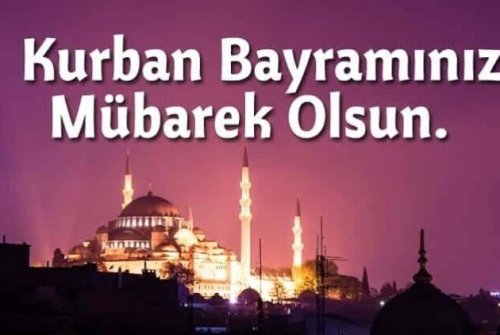 KURBAN BAYRAMINIZ MÜBAREK OLSUN