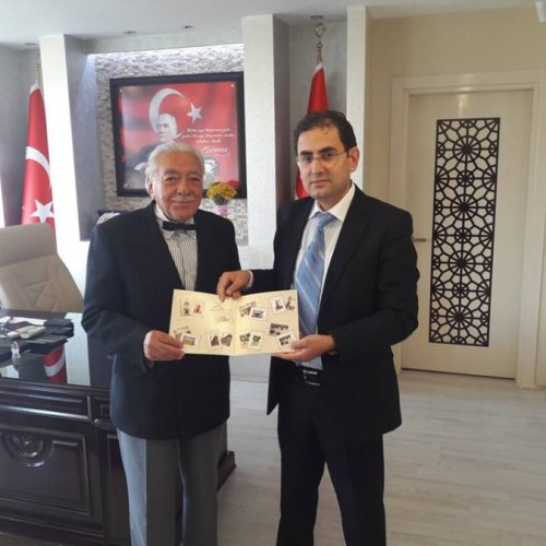 VAKFIMIZIN ONUR KURULU ÜYESİ PROF.DR. NİJAT BİLGE EMİRDAĞ KAYMAKAMLIĞINI ZİYARET ETTİ