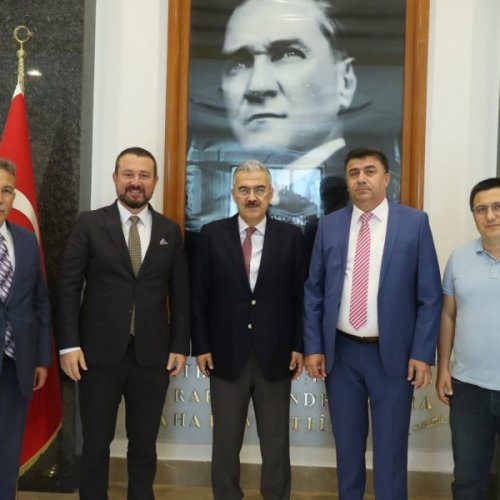 EMİRDAĞLILAR VAKFINDAN SAYIN VALİMİZE ZİYARET