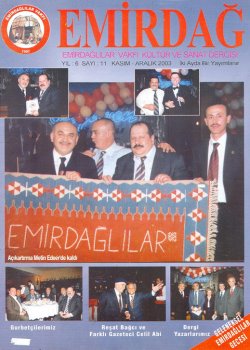 Emirdağlılar Dergisi | Sayı:11