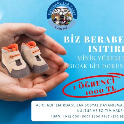 Emirdağlılar Vakfı Kışlık Bot Kampanyası